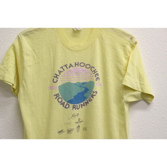 Vintage Chattahoochee Road Runners 1988 10K T Shirt Large - Picture 2 of 8